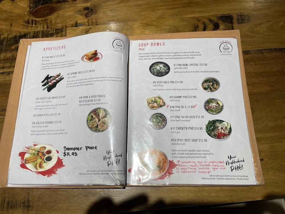 Phở Bowl Vietnamese Cuisine | 75th Menu image 3